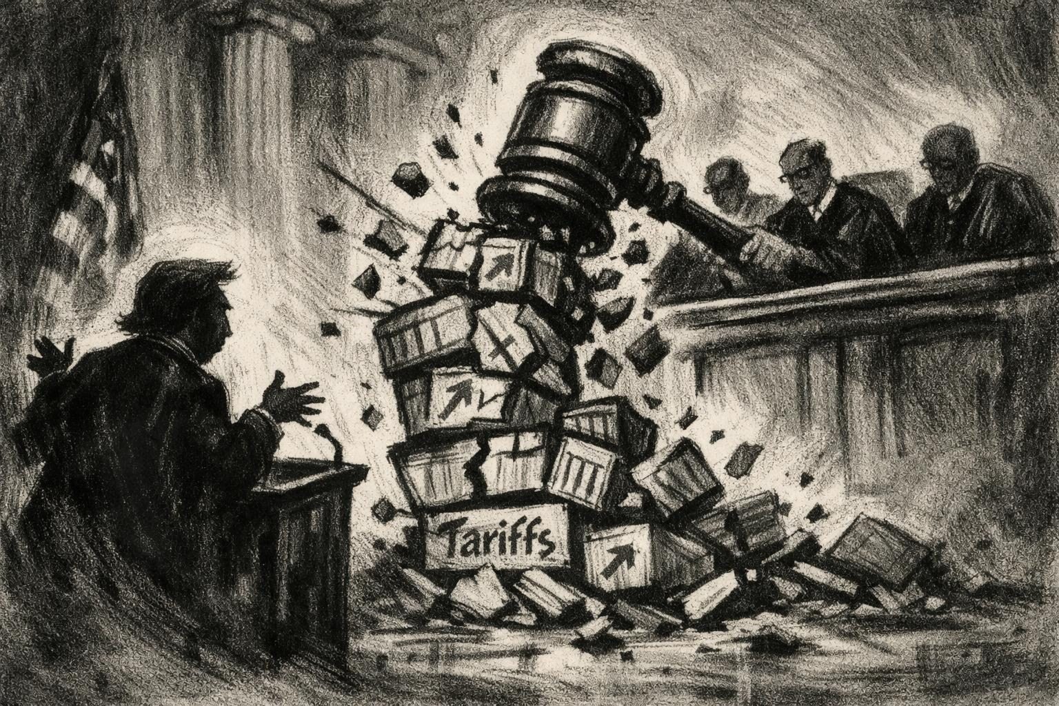 Trump&rsquo;s tariff theory gets squeezed again in court