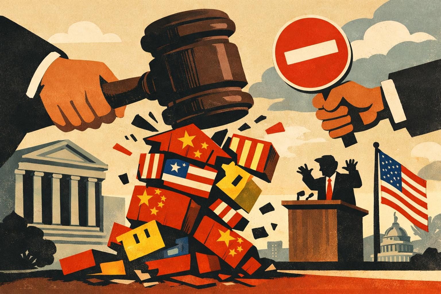 Trump&rsquo;s tariff fallback took a court hit, then got a narrow stay on appeal