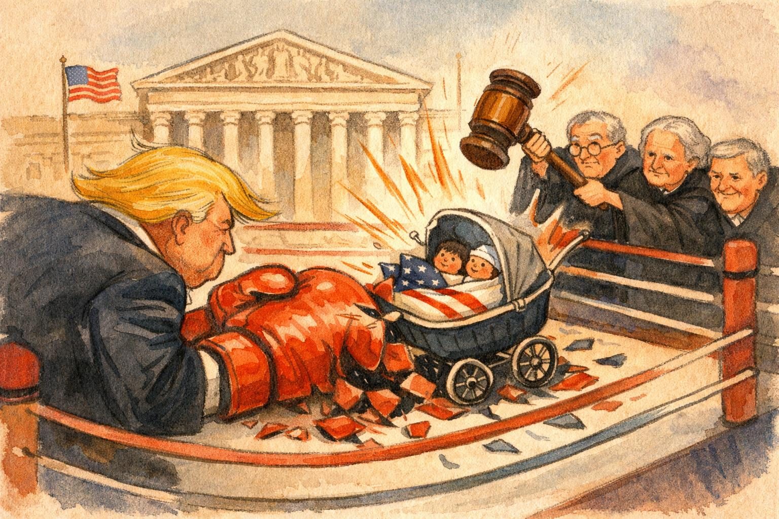 Supreme Court rejects Trump birthright-citizenship order