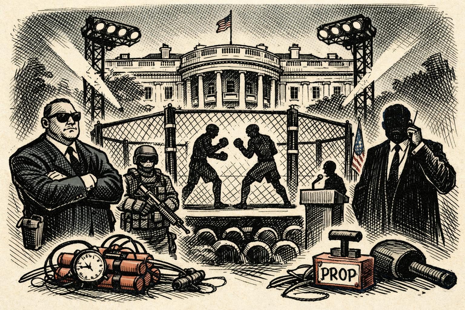 Eight men indicted in White House UFC plot case after June event