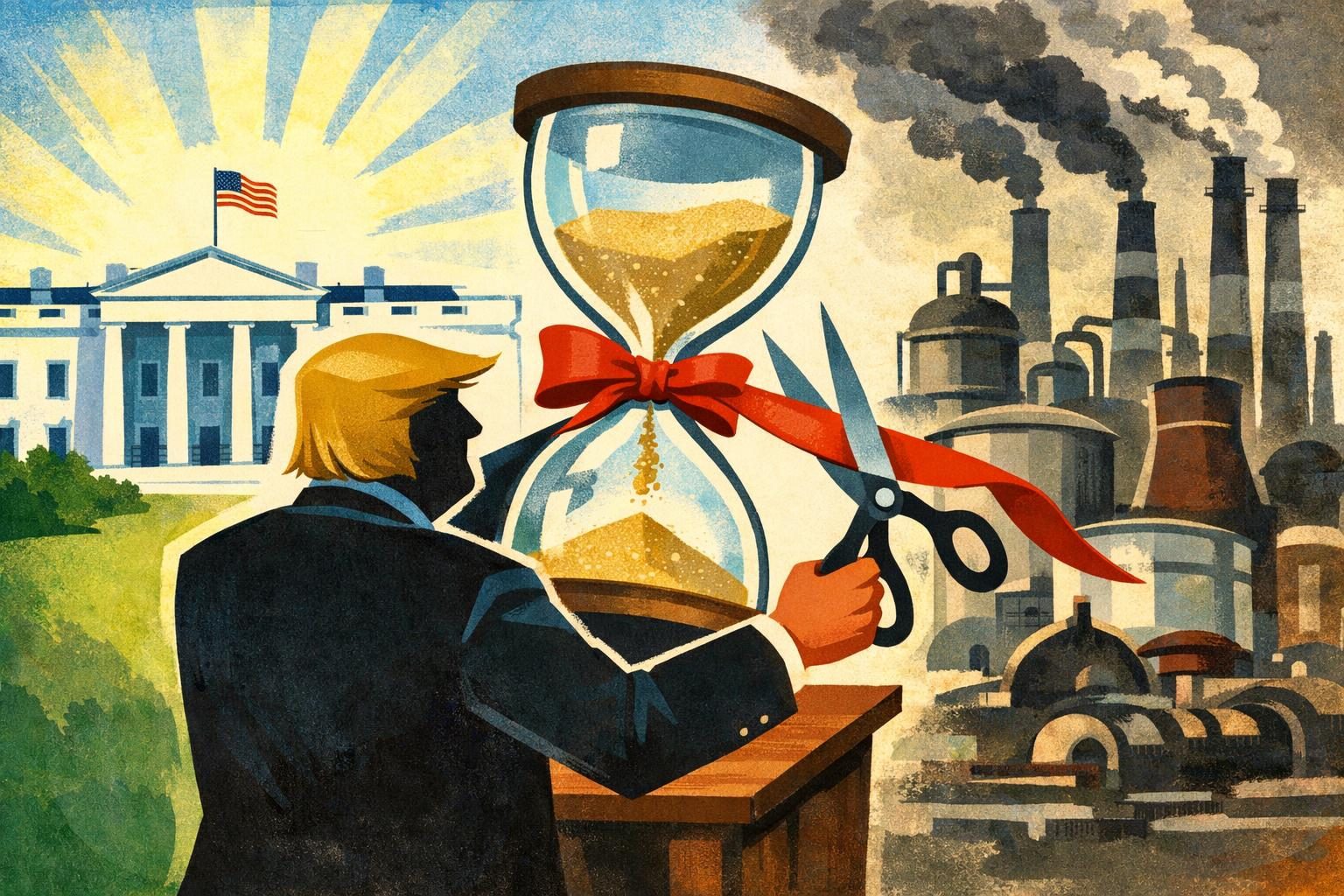 Trump grants two-year compliance delay for listed HON Rule stationary sources