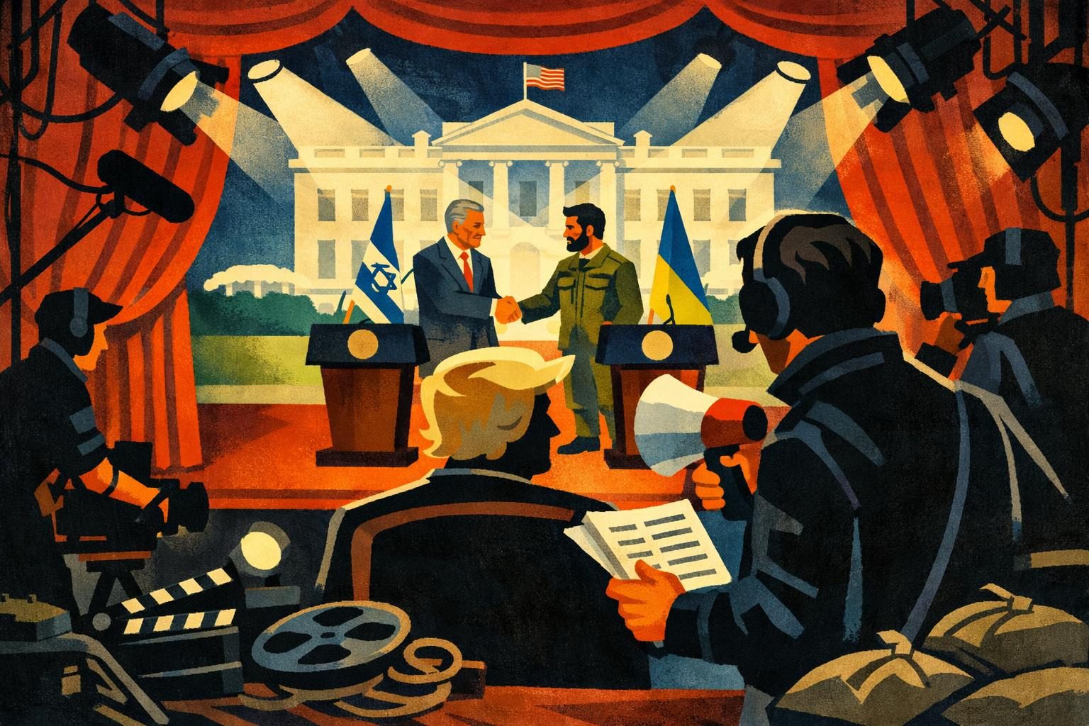 Trump&rsquo;s White House war diplomacy looked more like managed theater than leadership