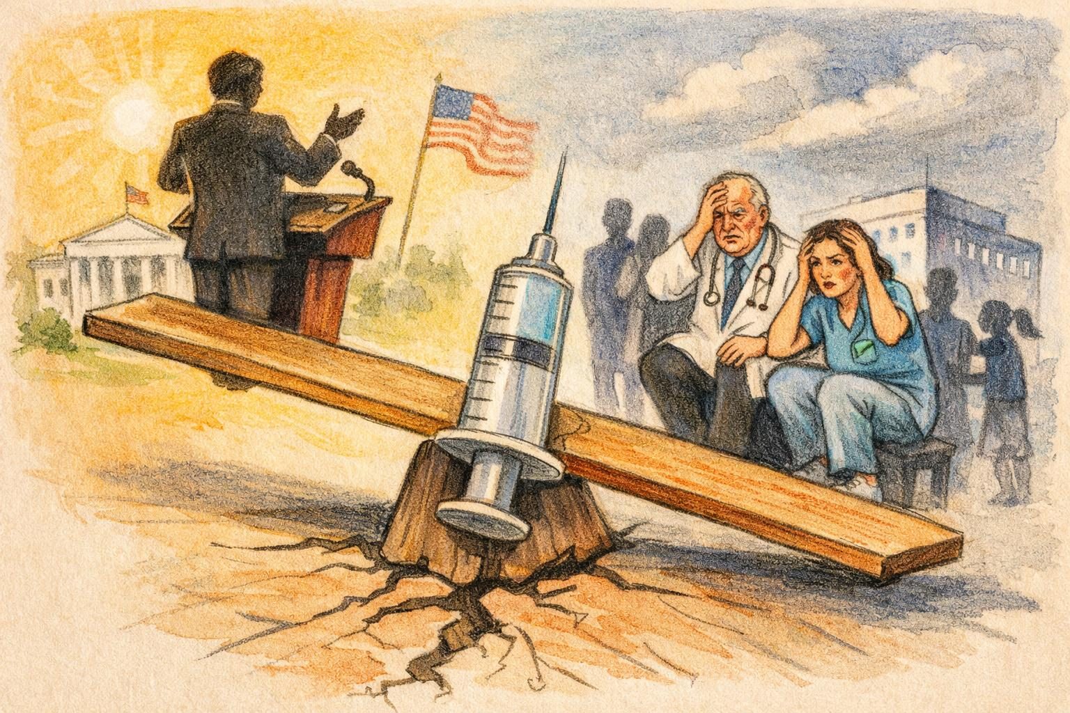 White House vaccine guidance reopens a public-health wound it didn&rsquo;t need