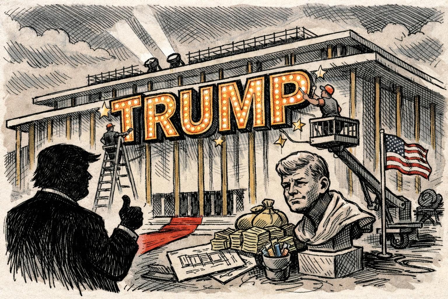 Kennedy Center board votes to slap Trump&rsquo;s name on the building