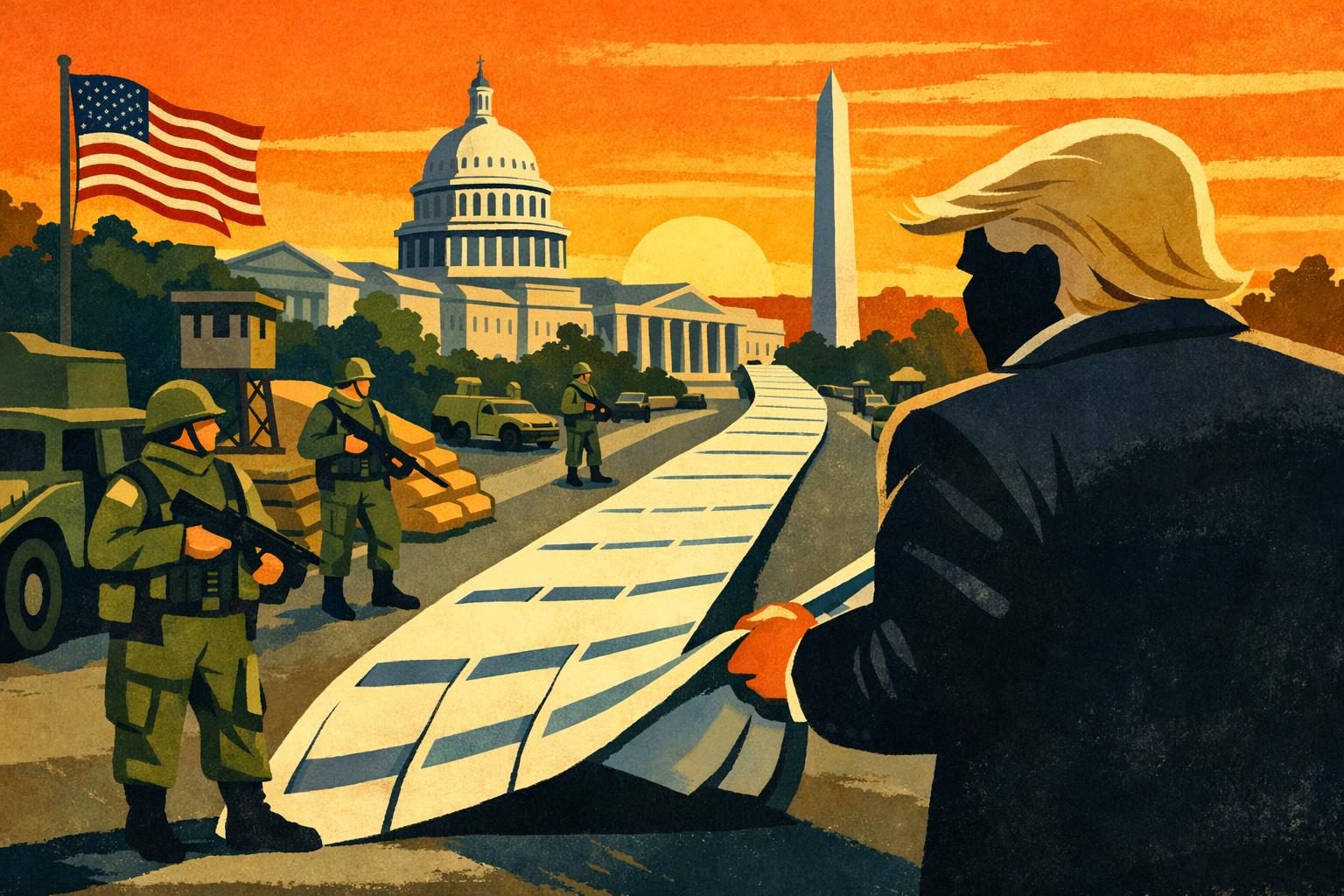 Trump&rsquo;s D.C. Guard mission just got stretched to the end of his term