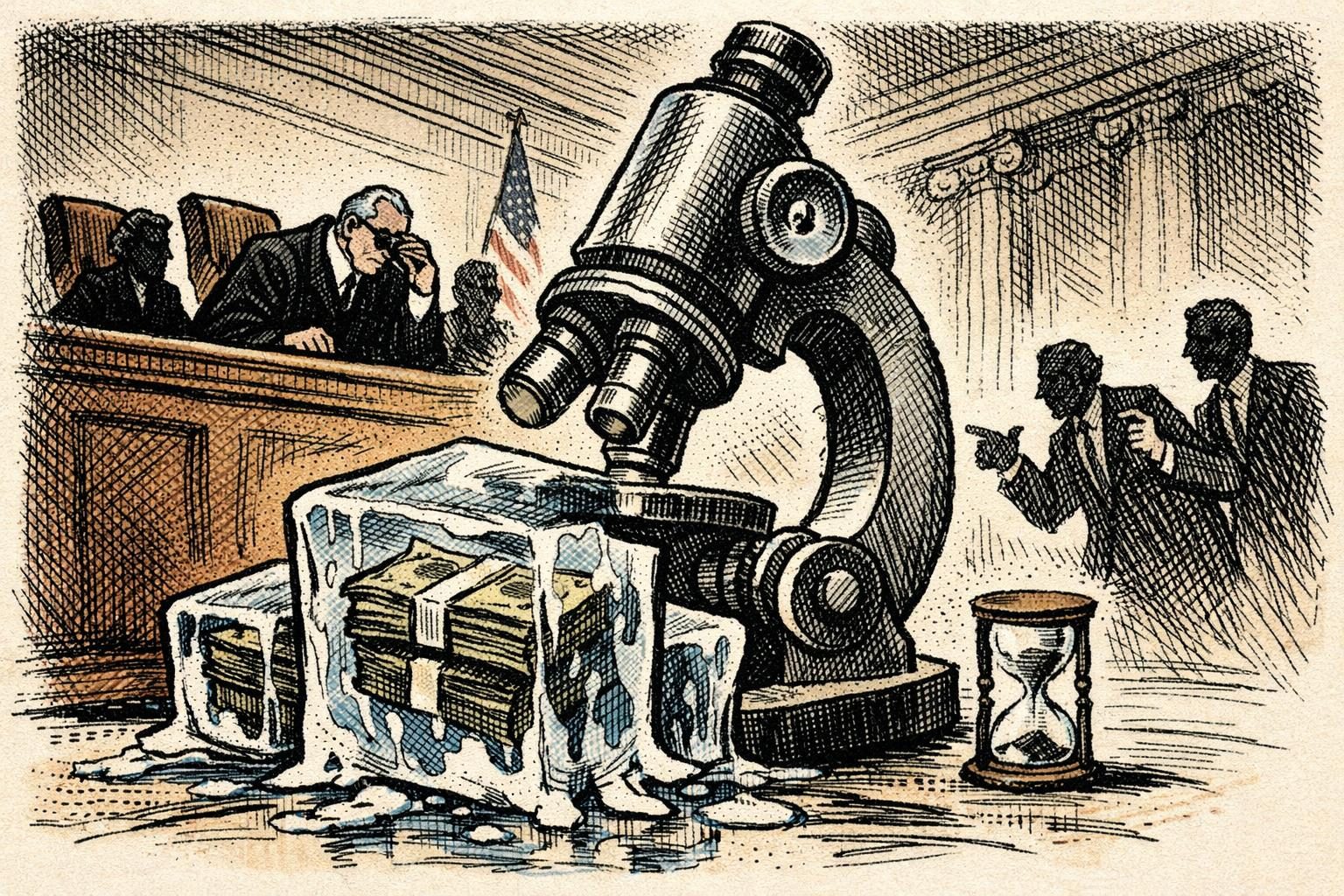 Federal court weighs another blow to the administration&rsquo;s spending freeze tactics