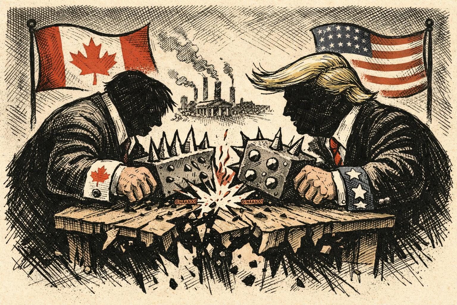 Canada answers Trump&rsquo;s tariff move with retaliation, and the trade fight gets uglier fast