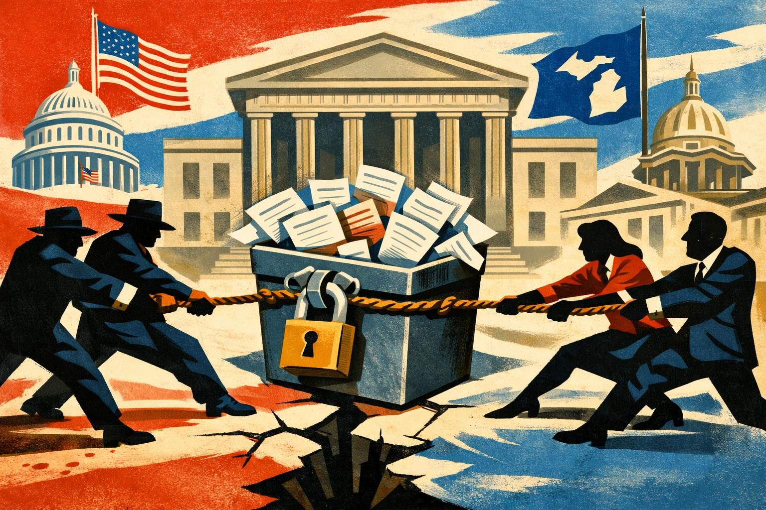 DOJ&rsquo;s voter-data grab gets knocked back again in Michigan