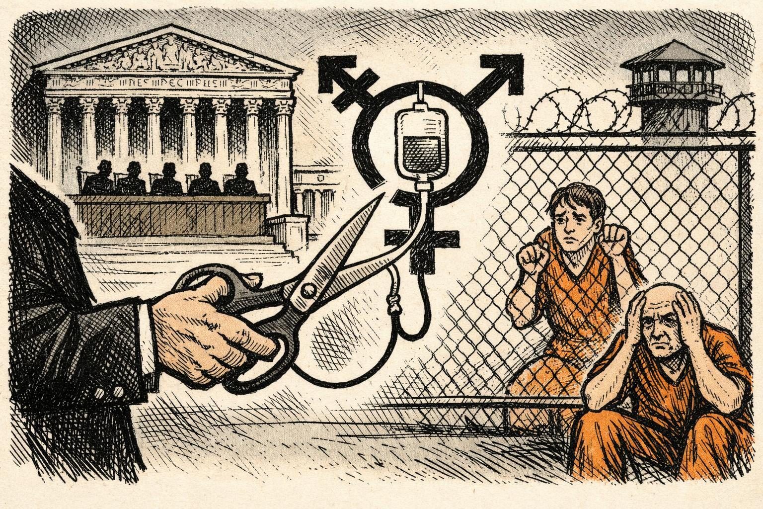 Administration asks Supreme Court to bless prison trans-care cutoffs