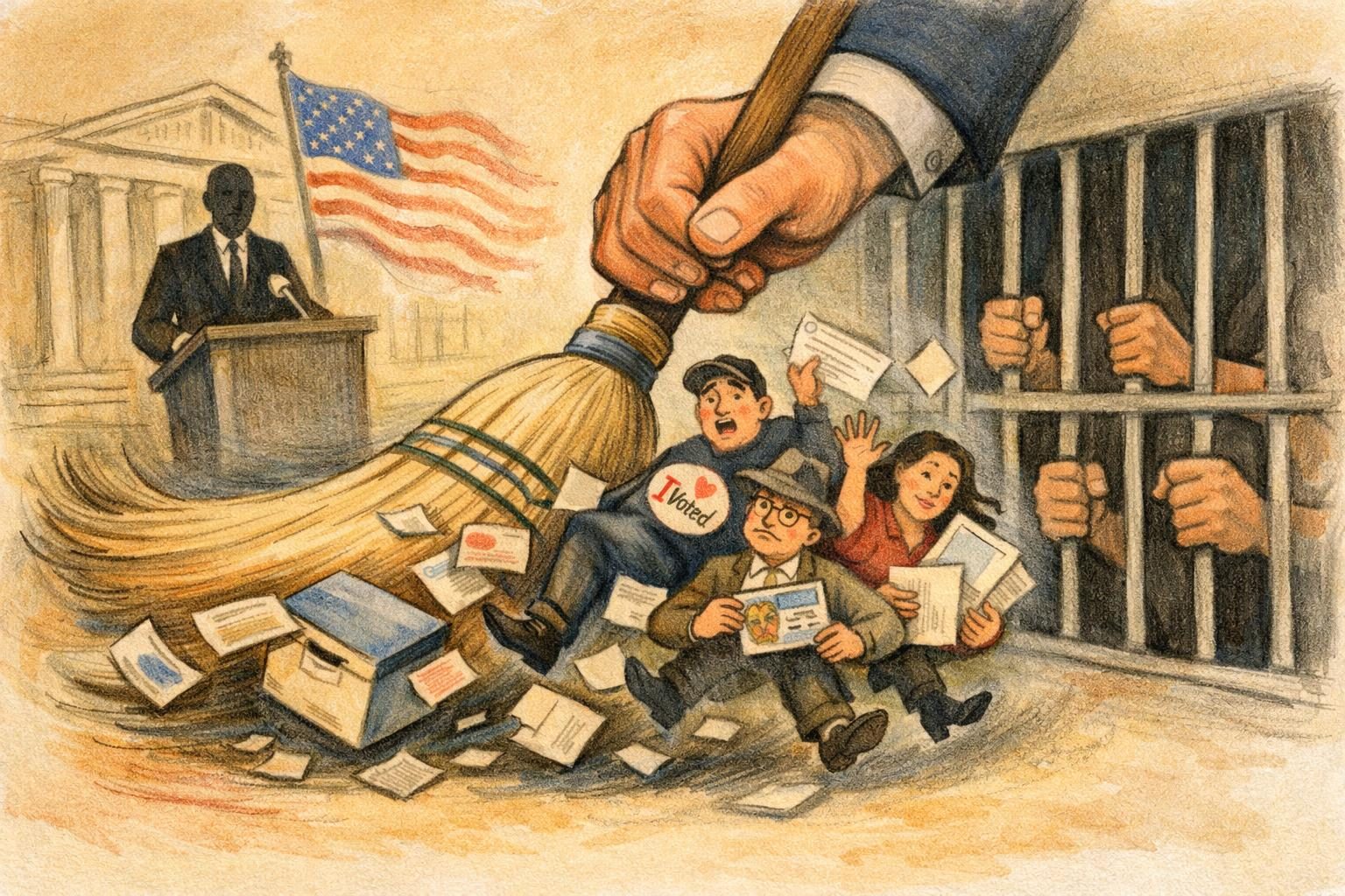 Justice Department rolls out 16 election-crime charges in one sweep