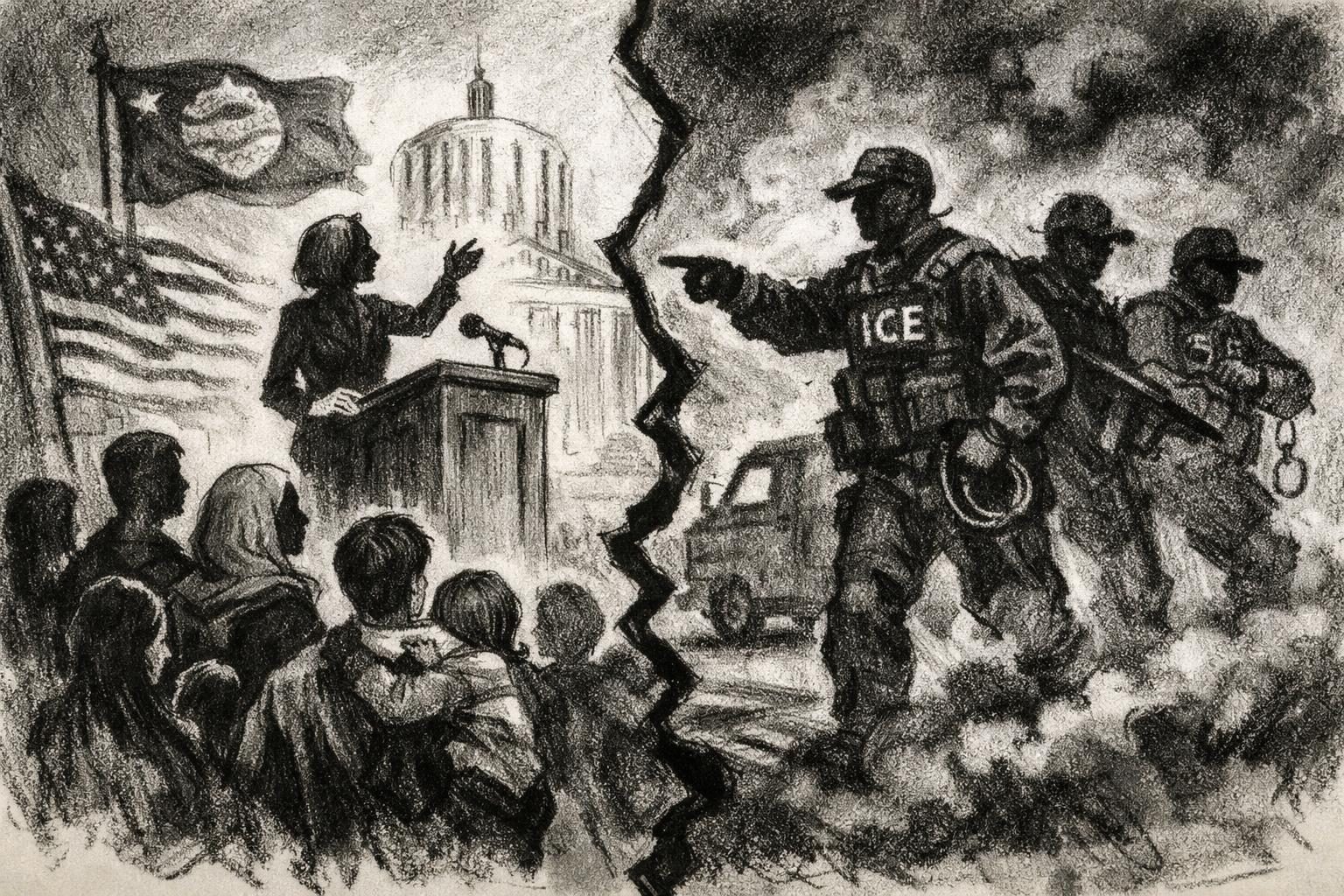Oregon governor rallies immigrant communities as ICE activity escalates