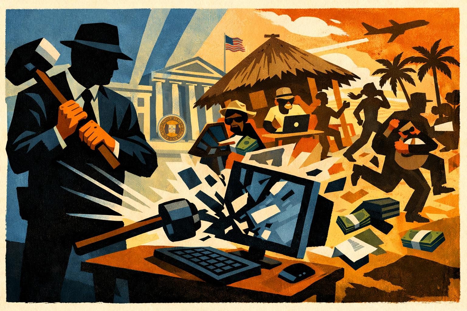 Justice Department rolls out a fresh disruption week against West African scam networks