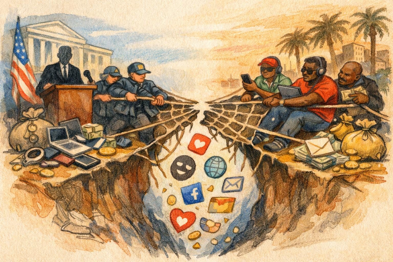 DOJ Claims a Major Scam-Network Takedown After International Disruption Week