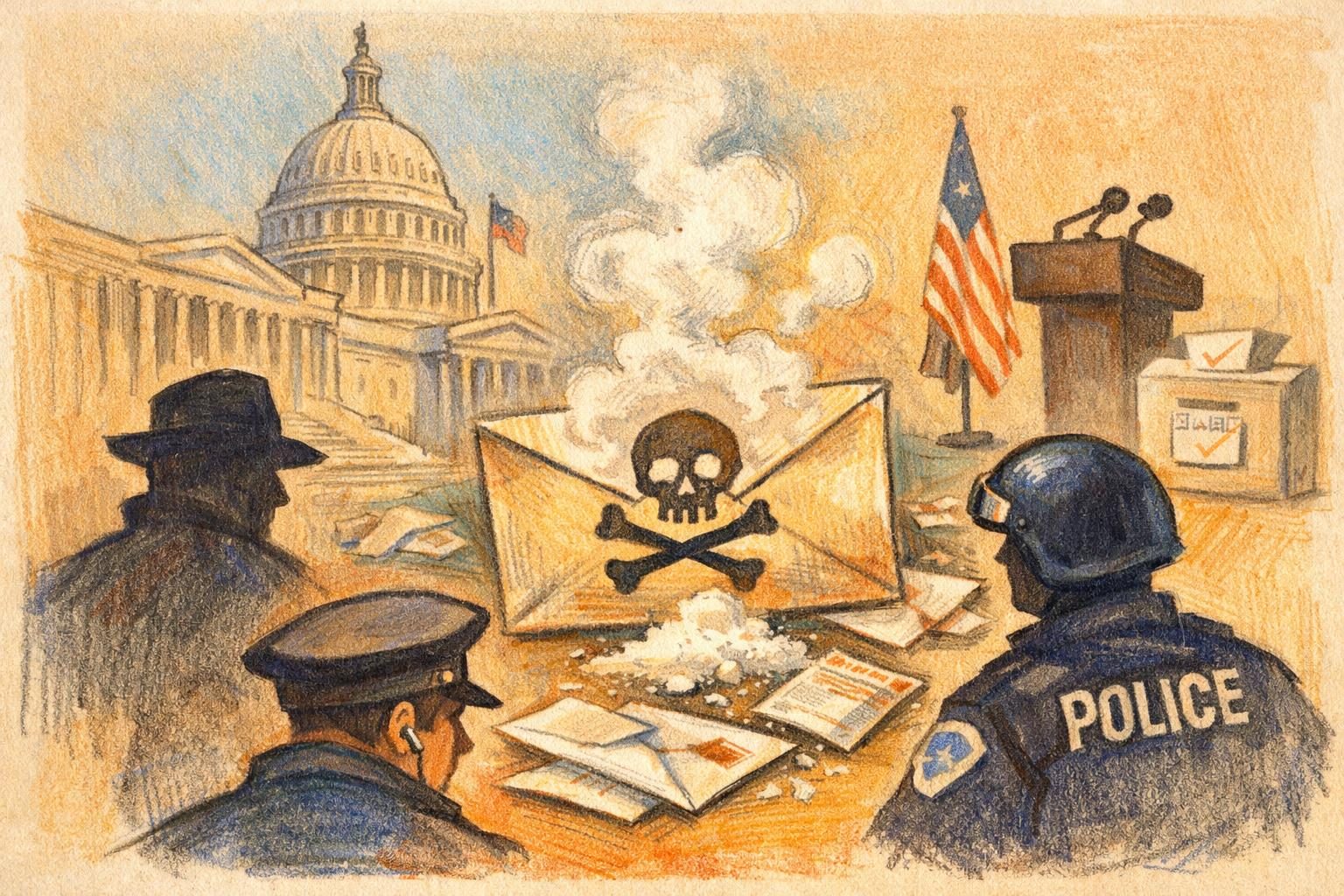 Federal authorities probe suspicious mail sent to Congress and election offices
