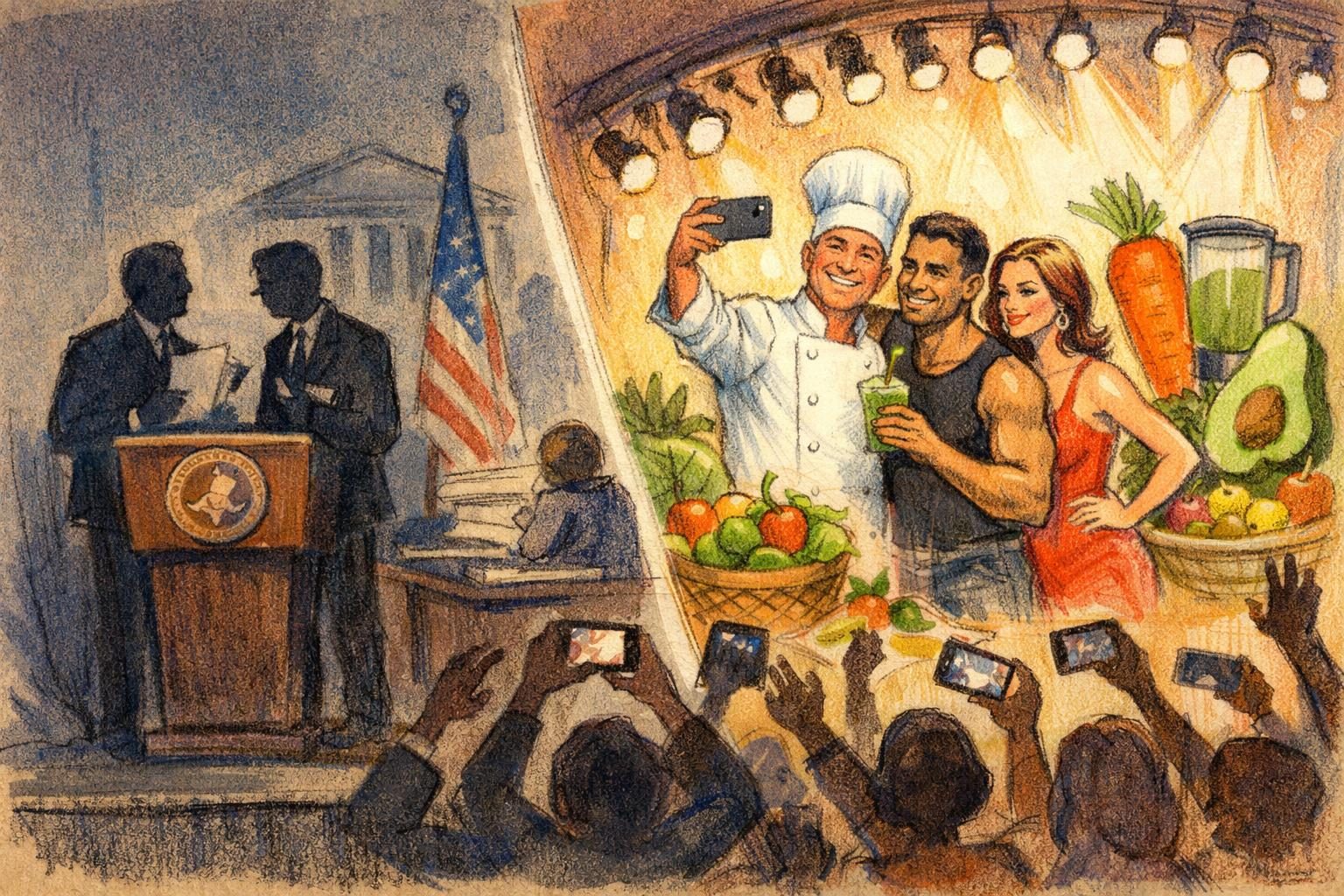 HHS tries to sell health policy with a celebrity-inflected lifestyle showcase