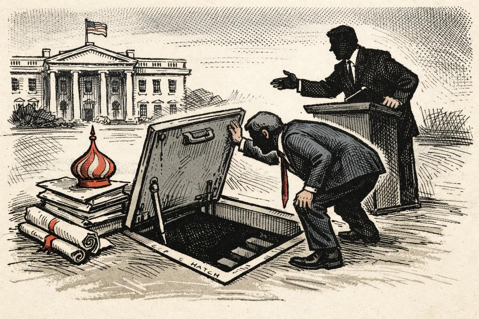 White House moves to implement Russia sanctions law, with a built-in waiver escape hatch